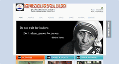 Desktop Screenshot of deepamspecialschool.org